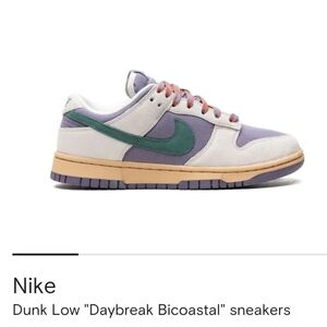 ​Nike Dunk Low Daybreak Bicoastal Canvas Suede Sneakers - Women's Size 8